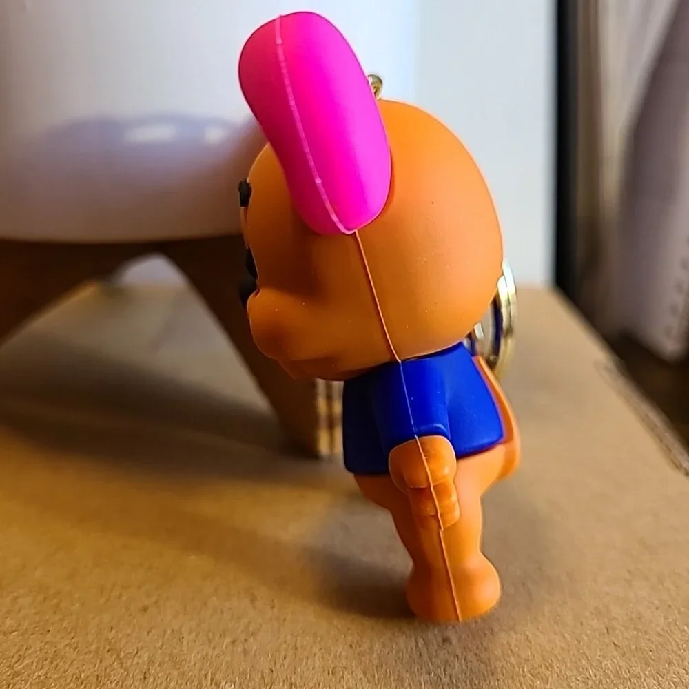 Unbranded Cartoon Character Keychain Unisex Multi-Color NWOT Collectible Auto‎